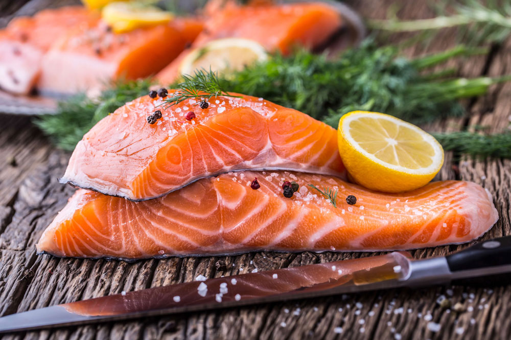 Salmon Promotes Healthy Hair Growth