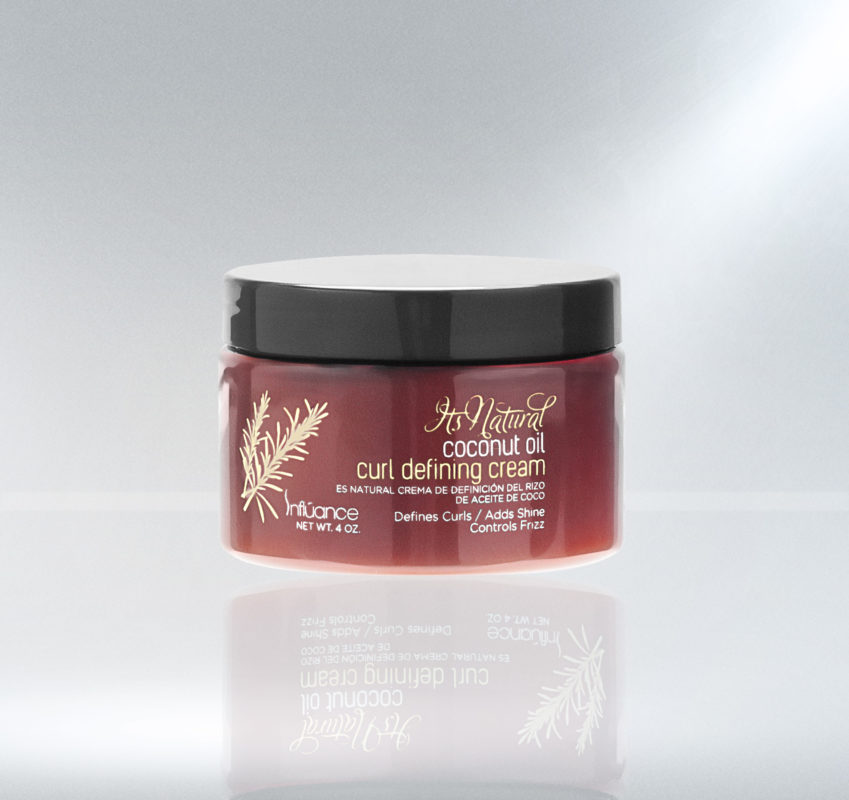 It's Natural Coconut Oil Curl Defining Cream 4oz Influance